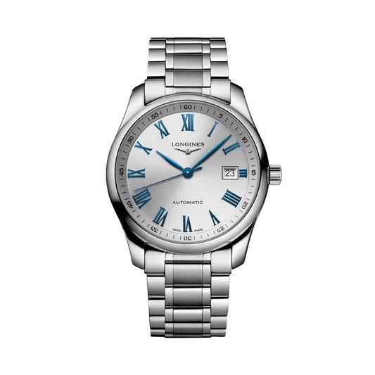 Longines Master Collection 40mm Watch - Silver on Bracelet