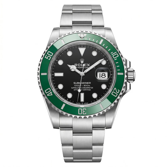 Rolex Submariner Date 126610LV "Kermit" Oystersteel Green Watch