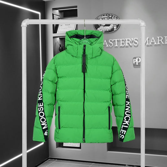 Moose Knuckles Hooded Puffer Jacket — hero