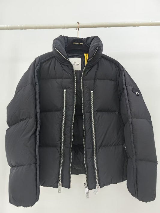 Moncler Quilted Stand-Collar Puffer Coat — hero